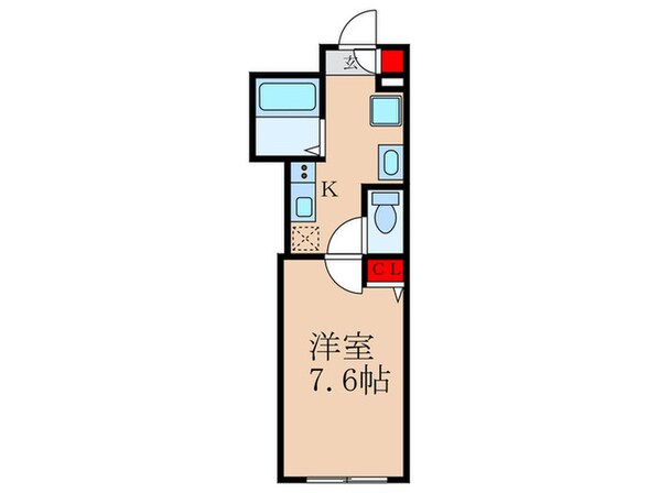 プラティーク中野ウエストの物件間取画像